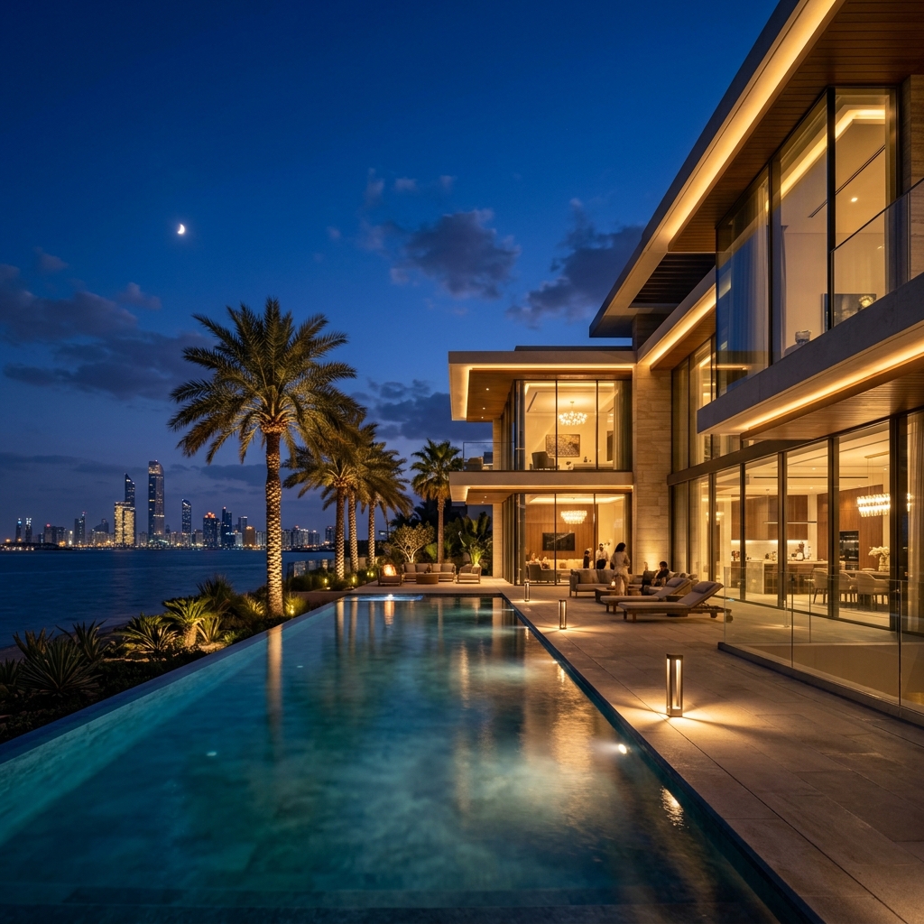 Waterfront Villa Abu Dhabi