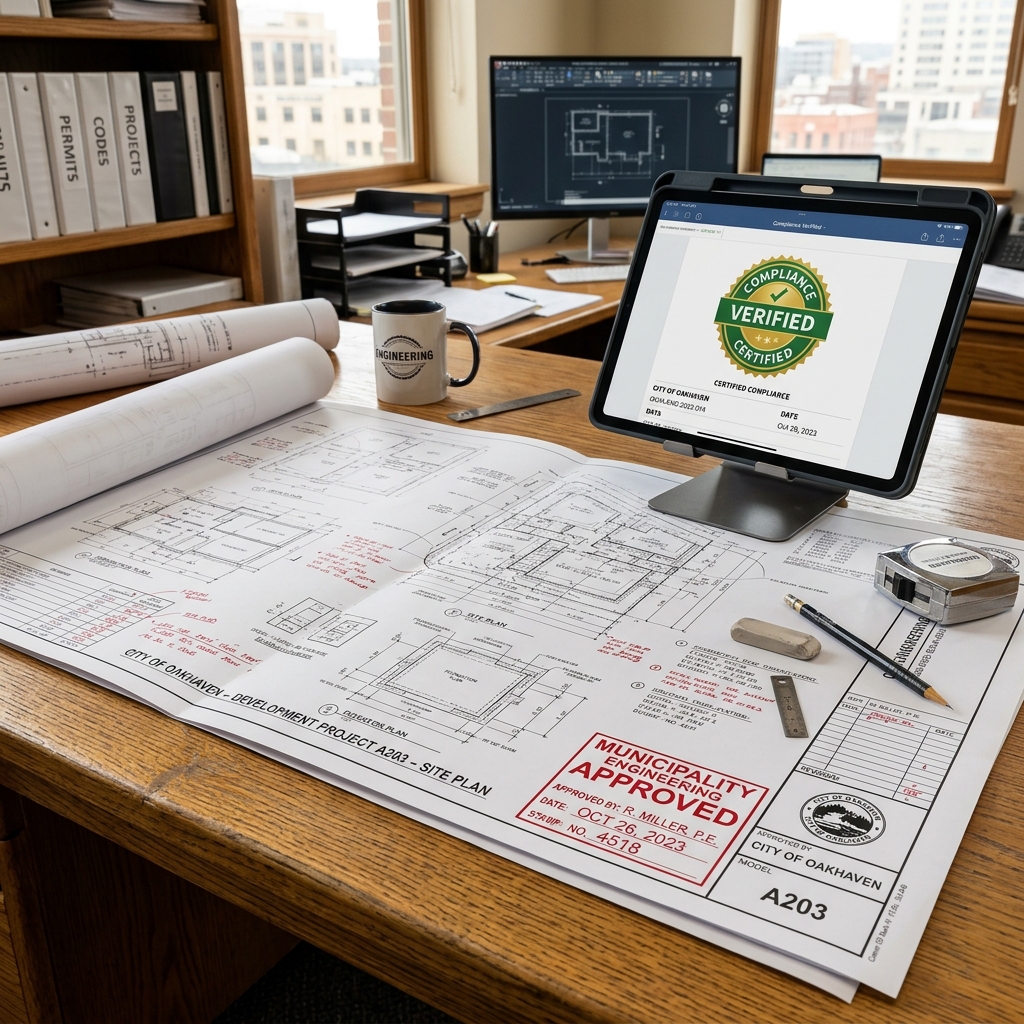 Approved Technical Drawings & Stamps